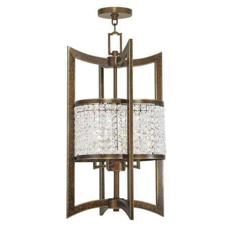 A large image of the Livex Lighting 50567 Hand Painted Palacial Bronze