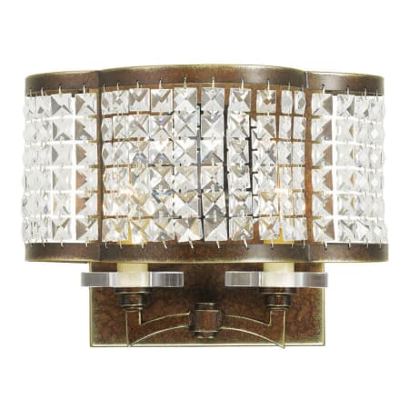 A large image of the Livex Lighting 50568 Hand Painted Palacial Bronze