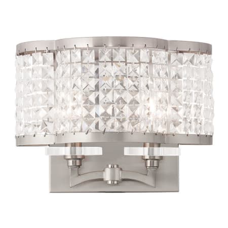 A large image of the Livex Lighting 50568 Brushed Nickel