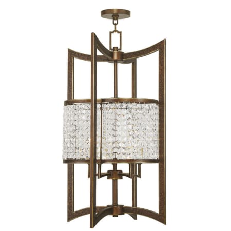 A large image of the Livex Lighting 50569 Hand Painted Palacial Bronze