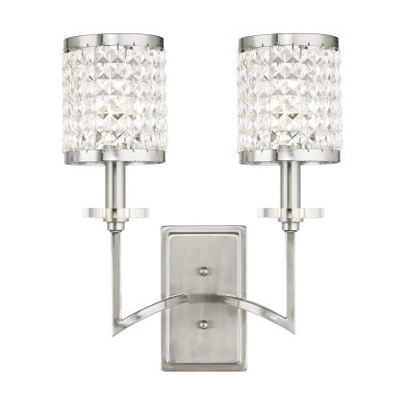 A large image of the Livex Lighting 50572 Brushed Nickel