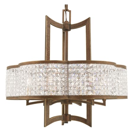 A large image of the Livex Lighting 50576 Hand Painted Palacial Bronze