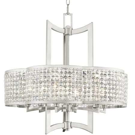 A large image of the Livex Lighting 50576 Brushed Nickel