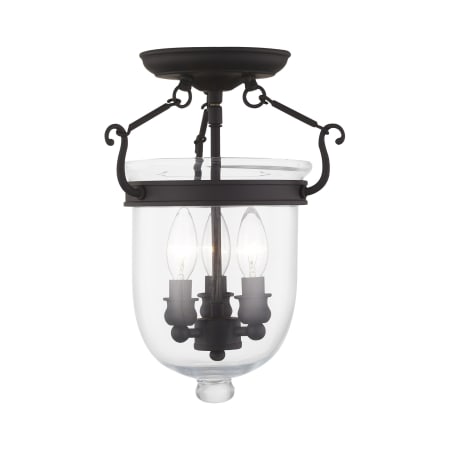 A large image of the Livex Lighting 5061 Black