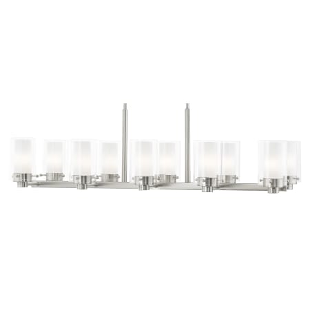 A large image of the Livex Lighting 50679 Brushed Nickel