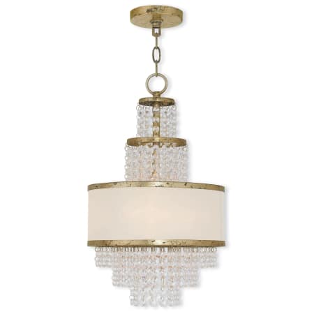 A large image of the Livex Lighting 50783 Hand Applied Winter Gold