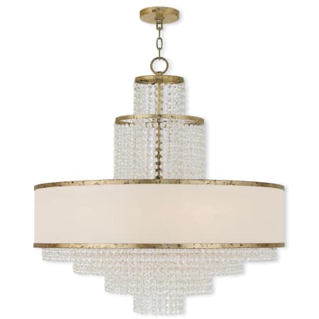 A large image of the Livex Lighting 50788 Hand Applied Winter Gold