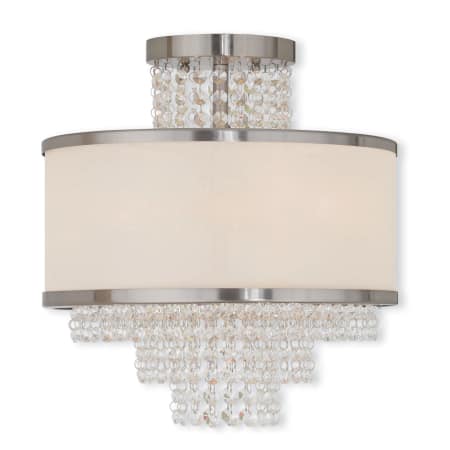 A large image of the Livex Lighting 50794 Brushed Nickel