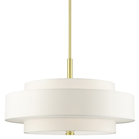 A large image of the Livex Lighting 50875 Satin Brass