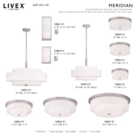 A large image of the Livex Lighting 50875 Alternate Image