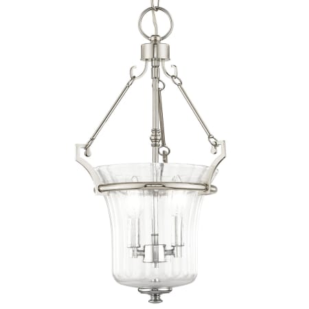 A large image of the Livex Lighting 50922 Polished Nickel