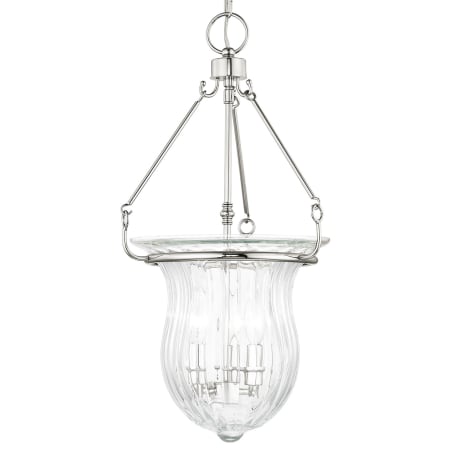 A large image of the Livex Lighting 50944 Polished Nickel