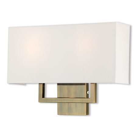 A large image of the Livex Lighting 50991 Antique Brass