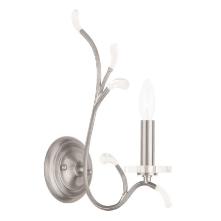 A large image of the Livex Lighting 51001 Brushed Nickel