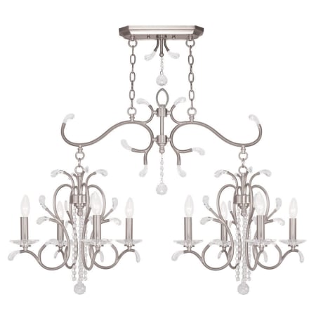 A large image of the Livex Lighting 51007 Brushed Nickel