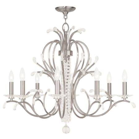 A large image of the Livex Lighting 51008 Brushed Nickel