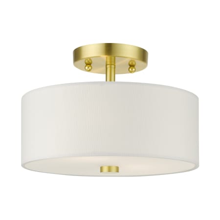 A large image of the Livex Lighting 51052 Satin Brass