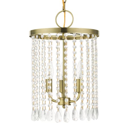 A large image of the Livex Lighting 51060 Antique Brass