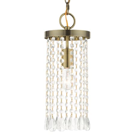 A large image of the Livex Lighting 51062 Antique Brass