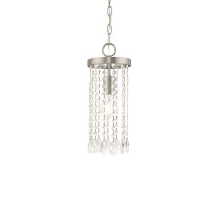 A large image of the Livex Lighting 51062 Brushed Nickel