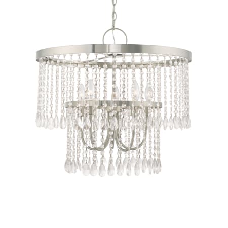 A large image of the Livex Lighting 51065 Brushed Nickel