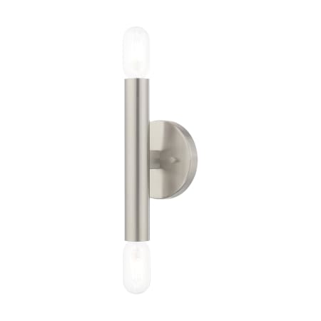 A large image of the Livex Lighting 51132 Brushed Nickel