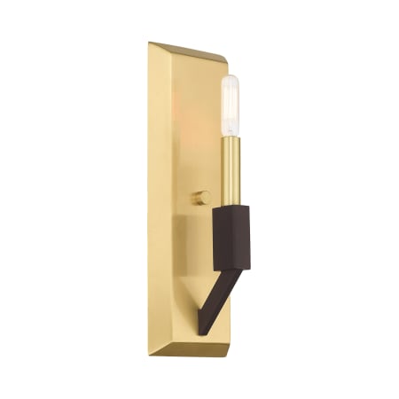 A large image of the Livex Lighting 51161 Satin Brass / Bronze