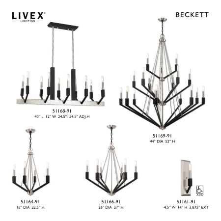 A large image of the Livex Lighting 51169 Livex Lighting-51169-Collection Image