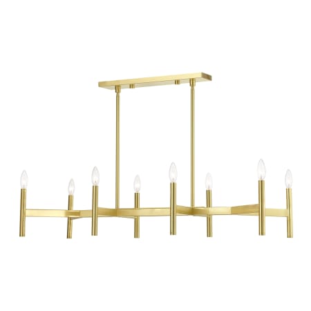 A large image of the Livex Lighting 51178 Satin Brass