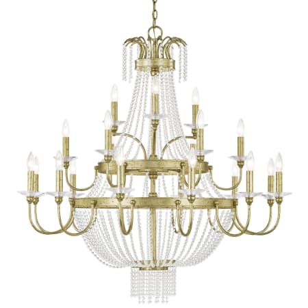 A large image of the Livex Lighting 51877 Hand Applied Winter Gold