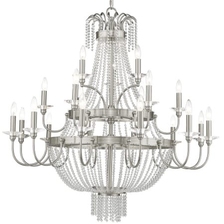 A large image of the Livex Lighting 51877 Brushed Nickel
