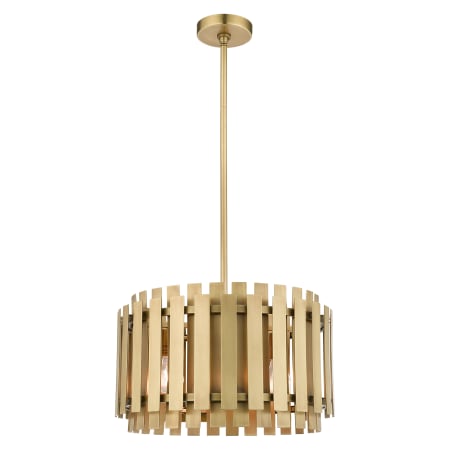 A large image of the Livex Lighting 52048 Alternate Angle (Natural Brass)