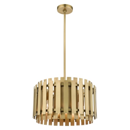 A large image of the Livex Lighting 52048 Alternate Angle (Natural Brass)