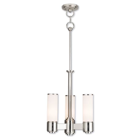 A large image of the Livex Lighting 52103 Polished Nickel