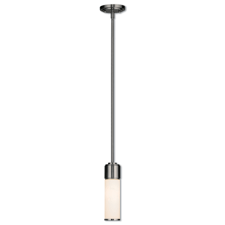 A large image of the Livex Lighting 52111 Brushed Nickel