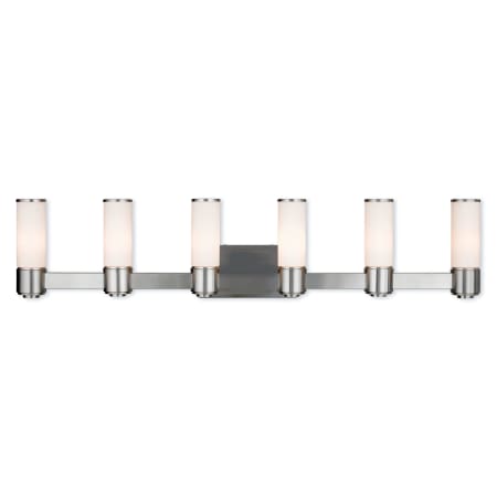 A large image of the Livex Lighting 52126 Brushed Nickel