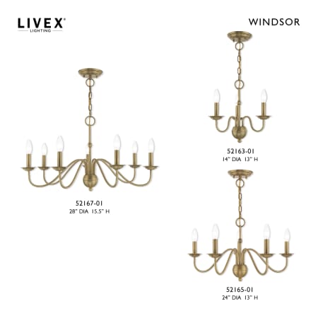 A large image of the Livex Lighting 52165 Full Collection