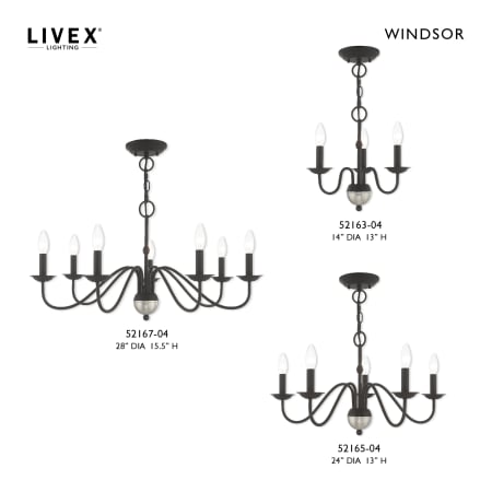 A large image of the Livex Lighting 52165 Full Collection