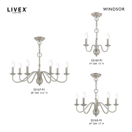 A large image of the Livex Lighting 52165 Full Collection