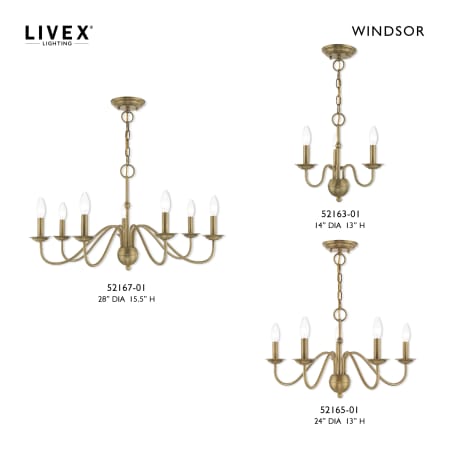 A large image of the Livex Lighting 52167 Full Collection