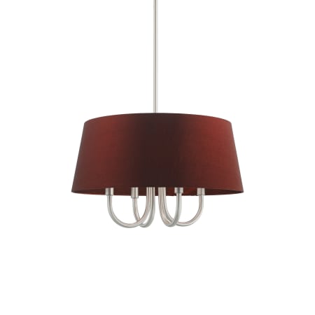A large image of the Livex Lighting 52904 Brushed Nickel