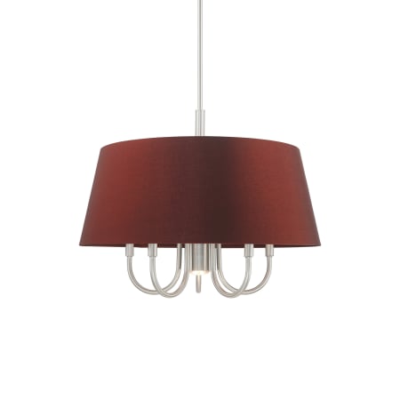 A large image of the Livex Lighting 52905 Brushed Nickel