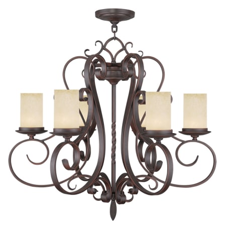 A large image of the Livex Lighting 5486 Imperial Bronze