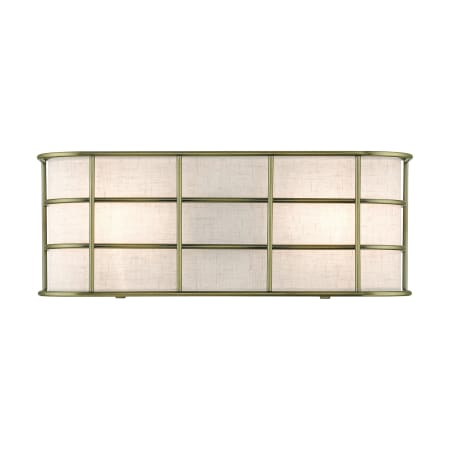 A large image of the Livex Lighting 55110 Antique Brass