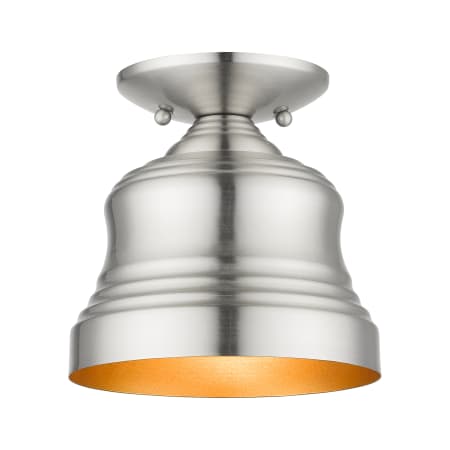 A large image of the Livex Lighting 55909 Brushed Nickel