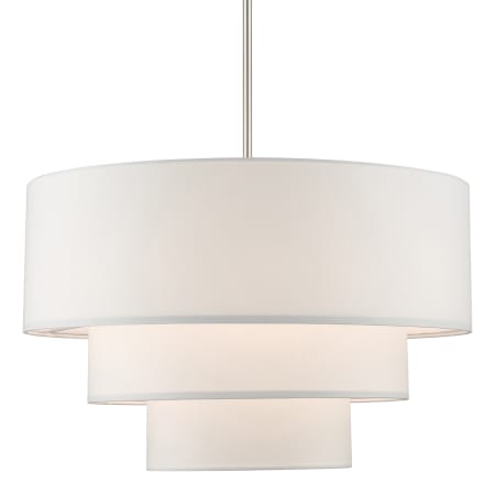 A large image of the Livex Lighting 55914 Brushed Nickel