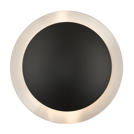 A large image of the Livex Lighting 56571 Black / Brushed Nickel