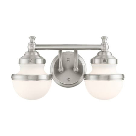 A large image of the Livex Lighting 5712 Brushed Nickel