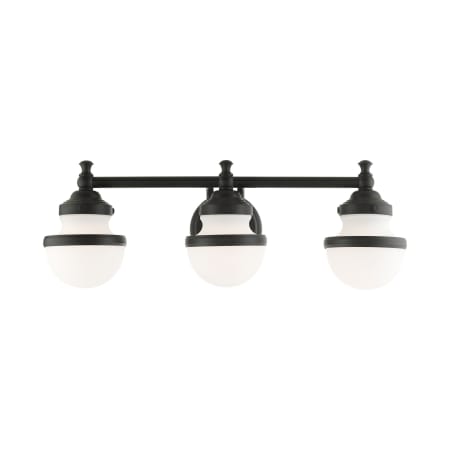 A large image of the Livex Lighting 5713 Black
