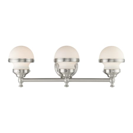 A large image of the Livex Lighting 5713 Brushed Nickel